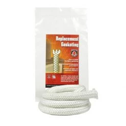 Rope Gasketing 5/8"x6' White Med Density