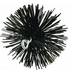 Chimney Brush- 8" Round Poly