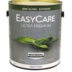 EasyCare Ultra Premium Weather All Semi-Gloss Exterior Paint, Quart