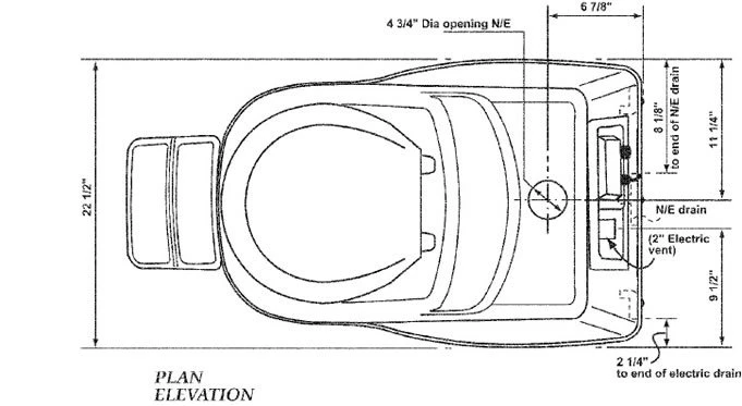 Sun-Mar Excel Non-Electric Composting Toilet 4 Sun-Mar Excel Non-Electric Composting Toilet - Image 2