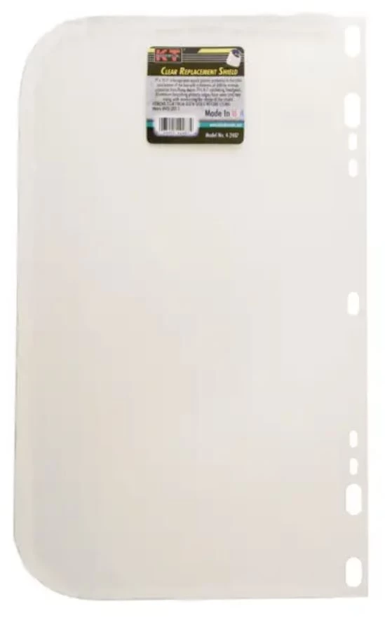 K-T Industries 9"x15.5" Clear Shield 3 K-T Industries 9"x15.5" Clear Shield
