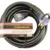 K-T Industries 8/3 Pin 25' Extension Cord, 50A/250V 2 K-T Industries 8/3 Pin 25' Extension Cord, 50A/250V -Home Improvement Sales Shop 14030626