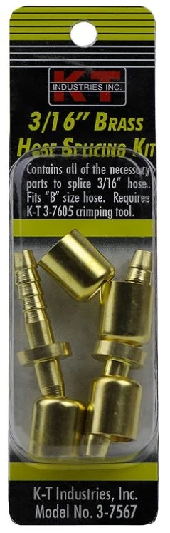 K-T Industries Hose End Splice Kit 3 K-T Industries Hose End Splice Kit