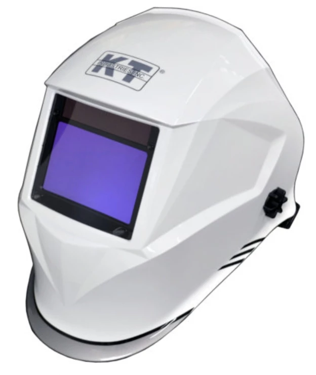 KT Industries Inc. White Elite Series Auto-Darkening Welding Helmet 3 KT Industries Inc. White Elite Series Auto-Darkening Welding Helmet