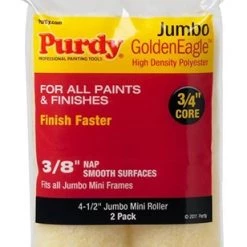 Purdy Golden Eagle 3/8 Nap Jumbo Mini Roller Cover – 2 Pack