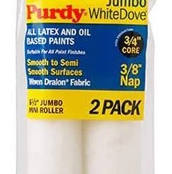 Purdy White Dove Jumbo Mini Roller Cover – 2 Pack -Home Improvement Sales Shop 140626012 1