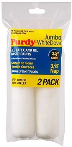 Purdy White Dove Jumbo Mini Roller Cover – 2 Pack 6 Purdy White Dove Jumbo Mini Roller Cover – 2 Pack - Image 4