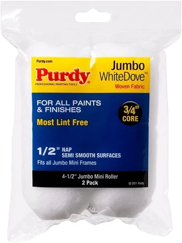 Purdy White Dove Jumbo Mini Roller Cover – 2 Pack 5 Purdy White Dove Jumbo Mini Roller Cover – 2 Pack - Image 3