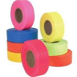 Intertape Fluorescent Tape Non-Adhesive 150 Foot Roll