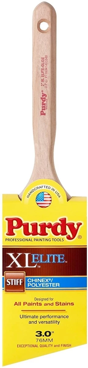 Purdy XL Series Glide Angular Trim Paint Brush, 3 inch 3 Purdy XL Series Glide Angular Trim Paint Brush, 3 inch