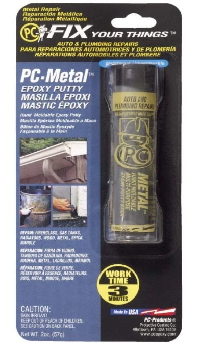PC Metal Epoxy Putty Stick, 2oz. 3 PC Metal Epoxy Putty Stick, 2oz.