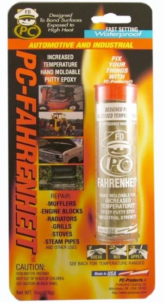 PC Fahrenheit Hi-Temp Epoxy Adhesive, 1 oz. 3 PC Fahrenheit Hi-Temp Epoxy Adhesive, 1 oz.