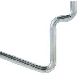 Crawford 1-1/2 Inch Heavy Duty Straight Single Pegboard Hooks, 6 Pack