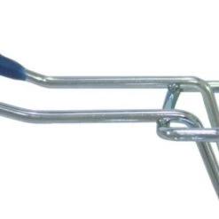 Crawford 2 Inch Straight Multi Fit Double Arm Pegboard Hooks, 2 Pack