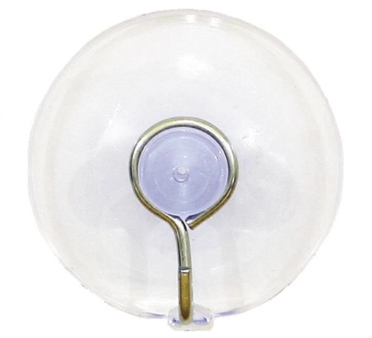 Crawford Small Suction Cup With Hooks, 4 Pack 3 Crawford Small Suction Cup With Hooks, 4 Pack