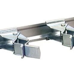 Lehigh 11-Inch Sliding Spring Grip Organizer, Silver