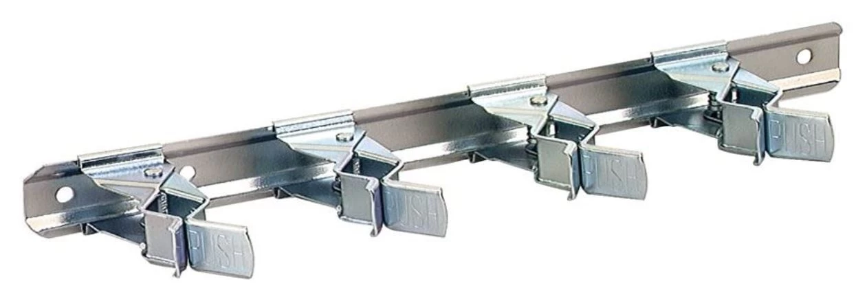 Lehigh 11-Inch Sliding Spring Grip Organizer, Silver 3 Lehigh 11-Inch Sliding Spring Grip Organizer, Silver