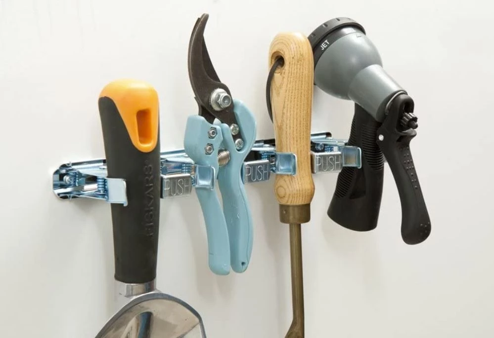 Lehigh 11-Inch Sliding Spring Grip Organizer, Silver 4 Lehigh 11-Inch Sliding Spring Grip Organizer, Silver - Image 2