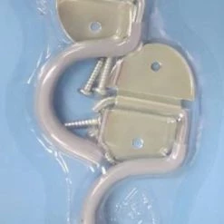 Crawford Products Handle Holder Hook, Grey, Pack of 2