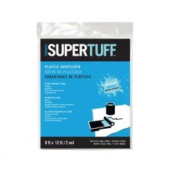 Trimaco Leakproof Plastic Painter Drop Cloths – 9’ x 12’ -Home Improvement Sales Shop 15340003