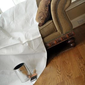 Trimaco Supertuff 02301 Paper/Poly Dropcloth 4 Trimaco Supertuff 02301 Paper/Poly Dropcloth - Image 2