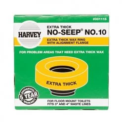 Harvey Bol-Wax No. 10 Extra Thick Wax Ring