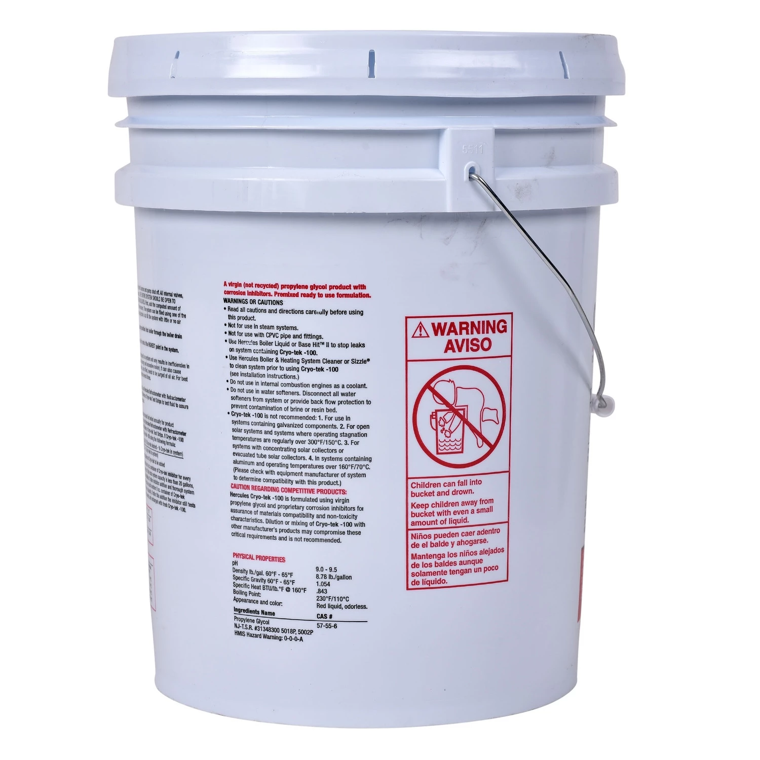 Hercules® 5 Gal. Cryo-Tek™ - 100 Antifreeze by Oatey 5 Hercules® 5 Gal. Cryo-Tek™ - 100 Antifreeze by Oatey - Image 3
