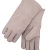 Black Stallion Gray Value-Priced Split Cowhide Stick Glove -Home Improvement Sales Shop 15990001