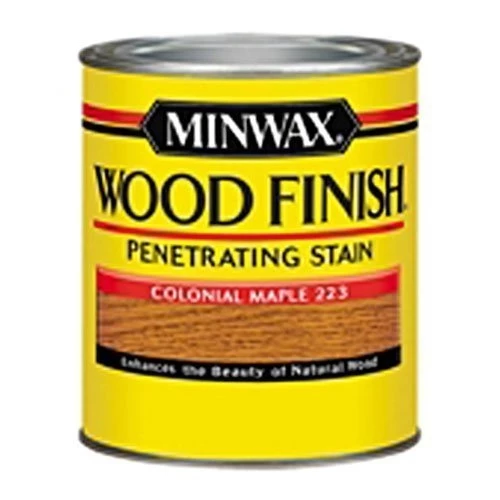 Minwax Colonial Maple Oil Based Wood Finish Stain - Half Pint 3 Minwax Colonial Maple Oil Based Wood Finish Stain - Half Pint