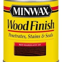 Minwax Red Mahogany Oil Based Wood Finish Stain - Half Pint