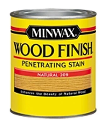 Minwax Natural Oil Based Wood Finish Stain - Quart 3 Minwax Natural Oil Based Wood Finish Stain - Quart