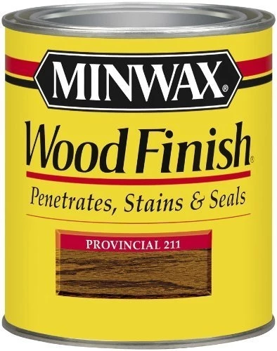 Minwax Provincial Oil Based Wood Finish Stain - Quart 3 Minwax Provincial Oil Based Wood Finish Stain - Quart