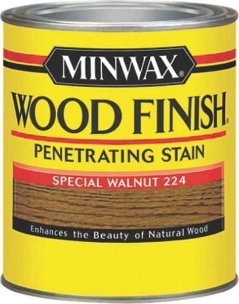 Minwax Special Walnut Oil Based Wood Finish Stain – Quart 3 Minwax Special Walnut Oil Based Wood Finish Stain – Quart