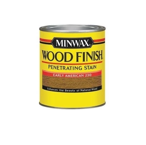Minwax Early American Oil Based Wood Finish Stain – Quart 3 Minwax Early American Oil Based Wood Finish Stain – Quart