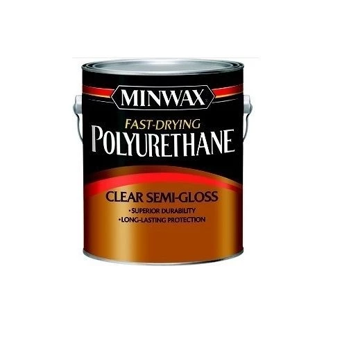 Minwax Semi-Gloss Fast-Drying Polyurethane - Gallon 3 Minwax Semi-Gloss Fast-Drying Polyurethane - Gallon