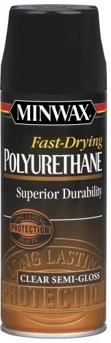 Minwax Semi-Gloss Aerosol Fast-Drying Polyurethane – 11.5 oz 3 Minwax Semi-Gloss Aerosol Fast-Drying Polyurethane – 11.5 oz