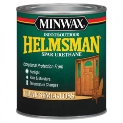 Minwax Helsman Semi-Gloss Spar Urethane - Quart