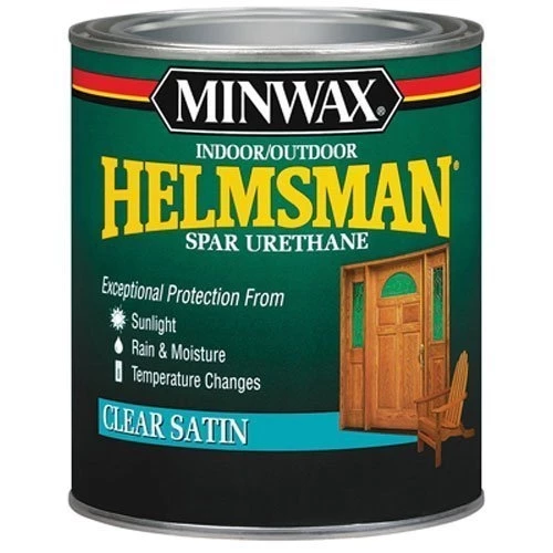 Minwax Helsman Satin Spar Urethane – Quart 3 Minwax Helsman Satin Spar Urethane – Quart