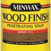 Minwax Honey Oil Based Wood Finish Stain - Quart -Home Improvement Sales Shop 16000112 1 1