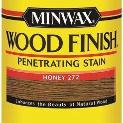 Minwax Honey Oil Based Wood Finish Stain - Quart