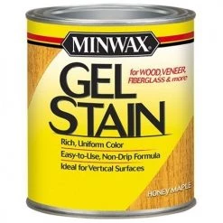 Minwax® Honey Maple Gel Stain – Half Pint