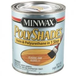 Minwax Classic Oak Gloss PolyShades - Quart