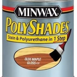 Minwax Olde Maple Gloss PolyShades – Half Pint