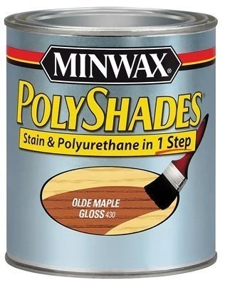Minwax Olde Maple Gloss PolyShades – Half Pint 3 Minwax Olde Maple Gloss PolyShades – Half Pint