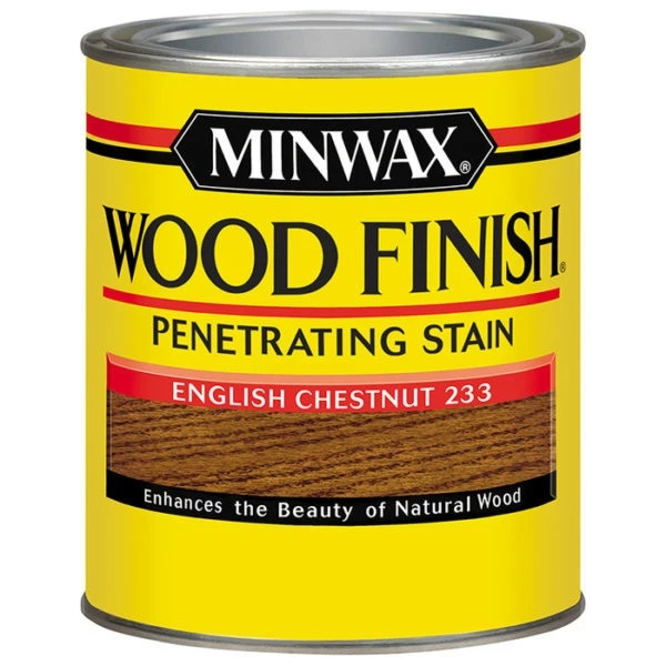 Minwax English Chestnut Oil Based Wood Finish Stain - Half Pint 3 Minwax English Chestnut Oil Based Wood Finish Stain - Half Pint