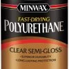 Minwax Semi-Gloss Fast-Drying Polyurethane - Half Pint -Home Improvement Sales Shop 16001349 1 1