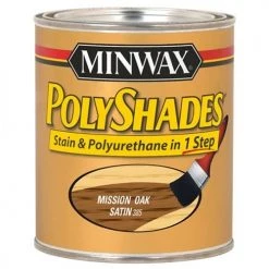 Minwax Mission Oak Satin PolyShades – Half Pint