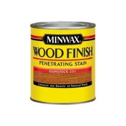 Minwax Gunstock Oil Based Wood Finish Stain - Quart