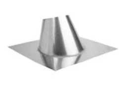 Gray Metal Products Roof Flashing Stove Pipe