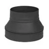Gray Metal Products 8 x 6 24 Ga. Black Stove Pipe Reducer 2 Gray Metal Products 8 x 6 24 Ga. Black Stove Pipe Reducer -Home Improvement Sales Shop 16570039